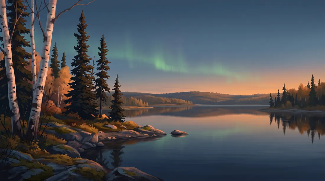 Northern Alberta: a painted landscape of the zone